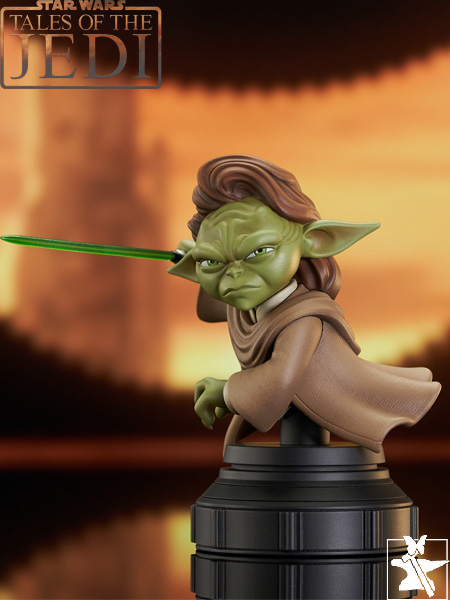 Preorder Deposit for Gentle Giant Star Wars Tales of the Jedi Yaddle Animated Exclusive Bust
